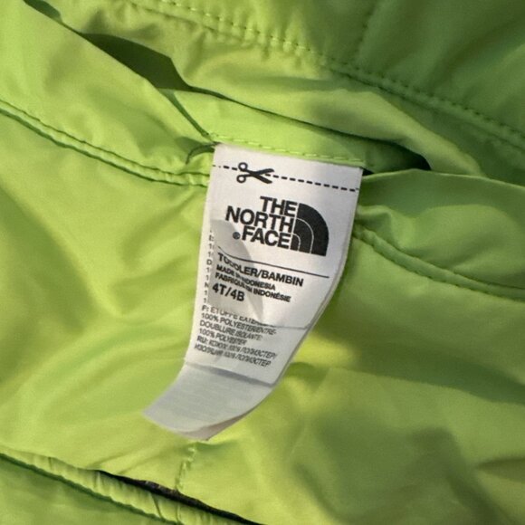 The North Face Reversible Jacket Toddler Hooded Size 4T - Picture 3 of 5
